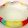 Rainbow Satin Glass Bowl