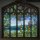 Window from Rochroane Castle, Irvington-on-Hudson, New York