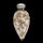 Pseudo-ivory Scent Bottle with Floral Decoration