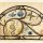Coloured sketch for one of two lunettes above The Eve of St. Agnes window [art original].