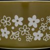 1 Quart Pyrex Dish, “Spring Blossom 1,” Corning Glass Works, Charleroi, PA, USA, 1972-1981. 2010.4.348.