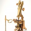 Binocular microscope, Henry Crouch, London, England, c. 1850-1875. Lent by Museum Boerhaave, Leiden, the Netherlands. Image Courtesy of Museum Boerhaave.