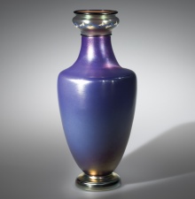 Tiffany Treasures Blue vase with Tel-al-Amarna decoration