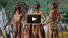 American Indians in Tiffany's Marquette Mural