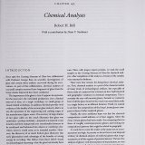 Chapter 43: Chemical Analyses.