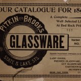 Glassware: our catalogue for 1897.