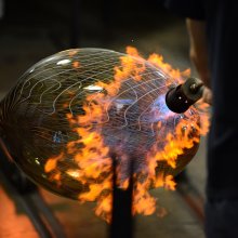 Hot Glass Demos at the Museum