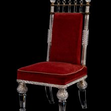 Side Chair, F. & C. Osler, Birmingham, England, about 1860-1900. 2014.2.5.
